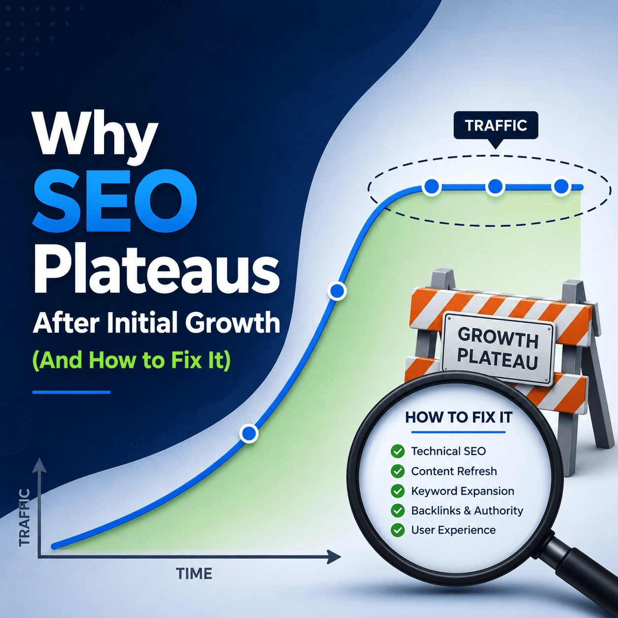 SEO Plateaus After Initial Growth